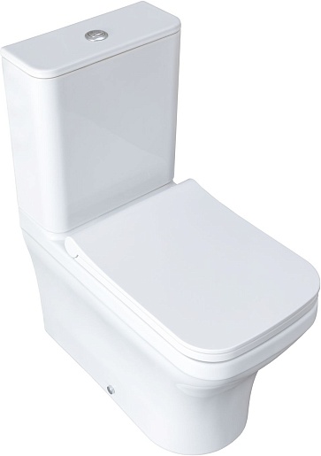 Allen Brau Унитаз напольный Infinity 4.21012.20 белый глянец – фотография-24